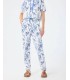 Pantalón Dibujos Marino Leo&ugo Mujer