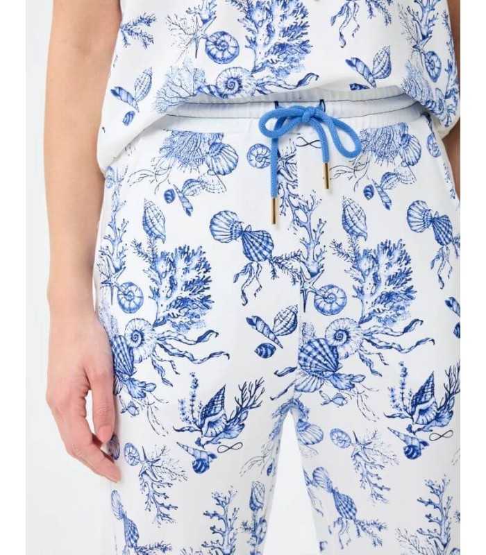 Pantalón Dibujos Marino Leo&ugo Mujer