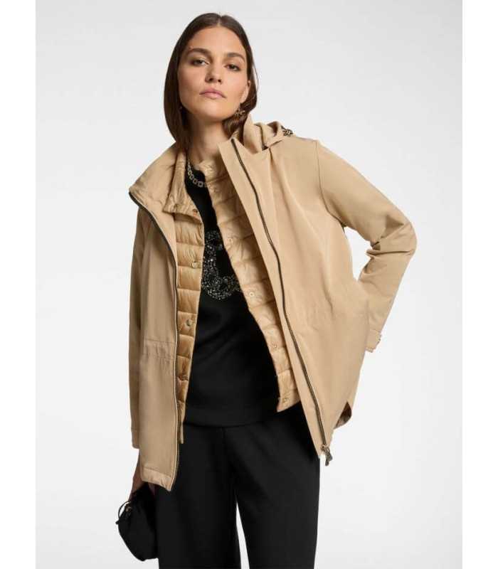 Parka Corta Camel Elena Miro Mujer