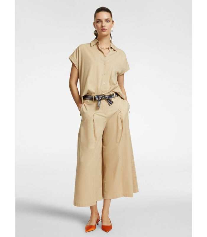 Pantalón Ancho Camel Elena Miro Mujer