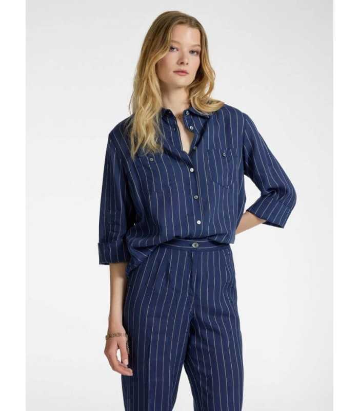 Camisa Raya Diplomática Elena Miro Mujer