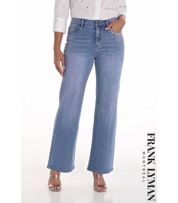 Pantalón Vaquero Ancho Frank Lyman Mujer