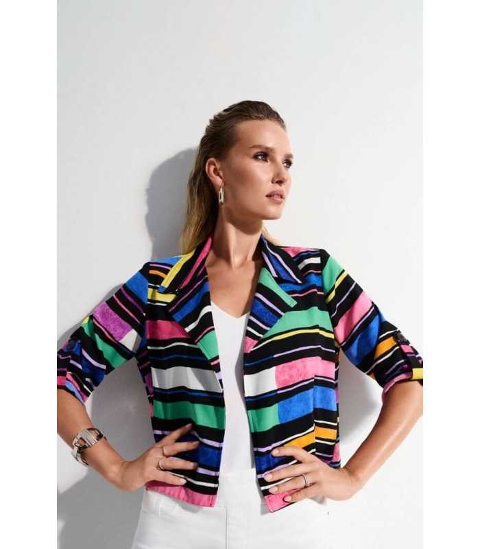 Chaqueta Corta Rayas Joseph Ribkoff Mujer