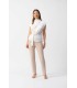 Pantalón Beige Básico Recto Mujer Joseph Ribkoff