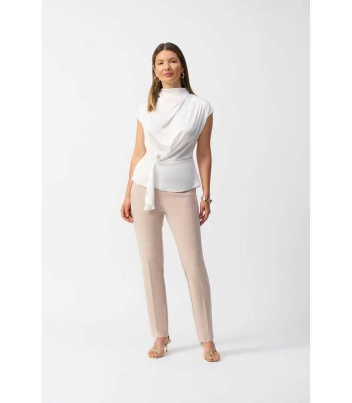 Pantalón Beige Básico Recto Mujer Joseph Ribkoff