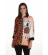 Blusa Animal Print Dibujo Frank Lyman Mujer