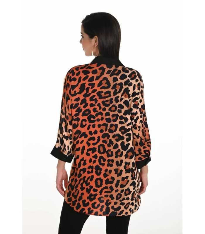 Blusa Animal Print Dibujo Frank Lyman Mujer
