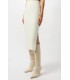 Falda Midi Blanca Joseph Ribkoff Mujer