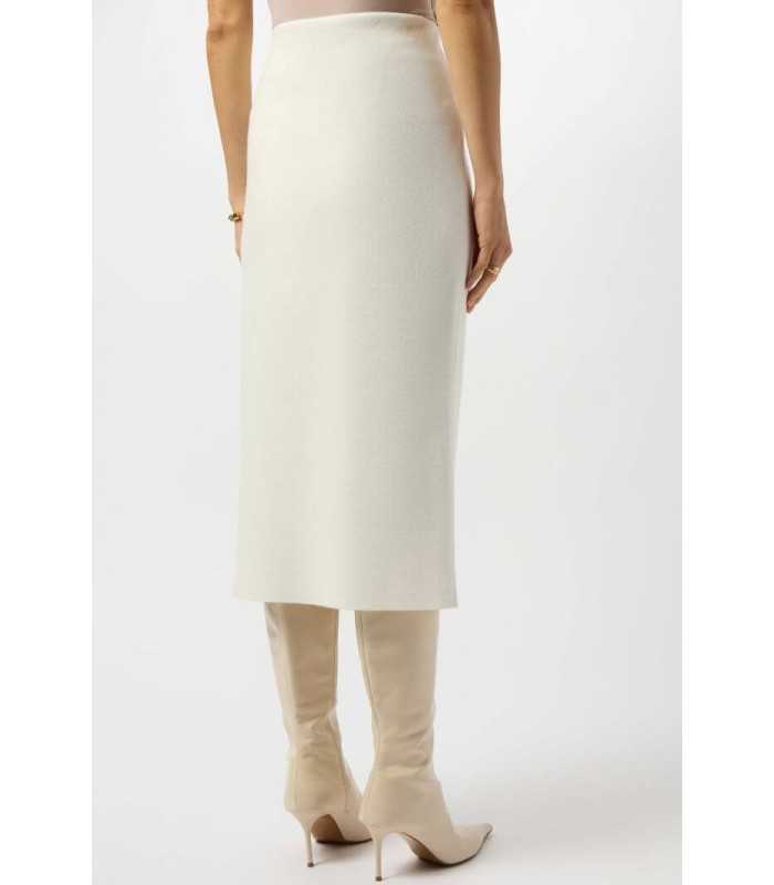 Falda Midi Blanca Joseph Ribkoff Mujer