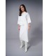 Falda Midi Blanca Joseph Ribkoff Mujer