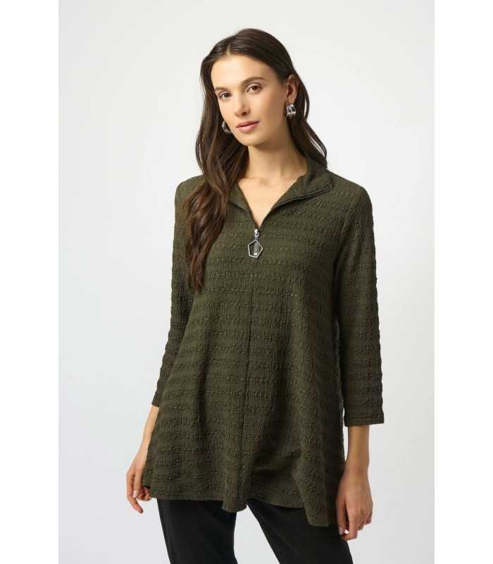 Top Punto Caqui Grabado Joseph Ribkoff Mujer