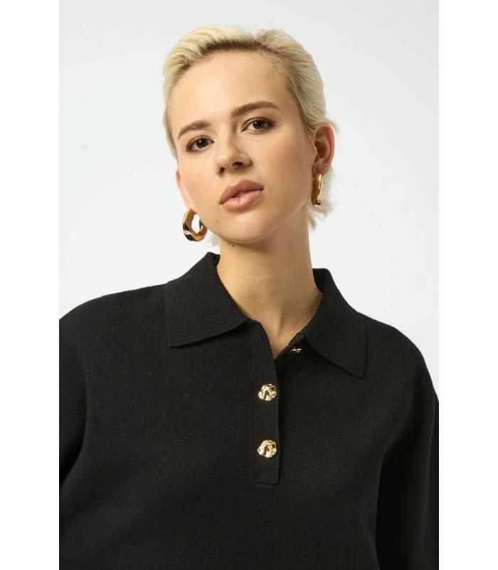 Suéter Boxy Punto Negro Joseph Ribkoff Mujer