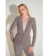 Blazer Brillo Negro Joseph Ribkoff Mujer