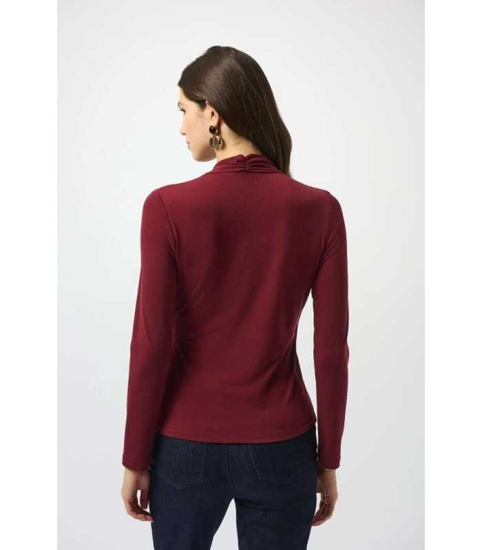 Top Escote Cruzado Negro Joseph Ribkoff Mujer