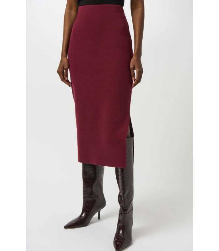 Falda Midi Granate Joseph Ribkoff Mujer