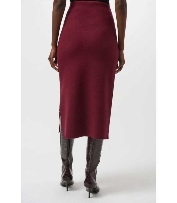 Falda Midi Granate Joseph Ribkoff Mujer