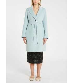 Abrigo Lana Midi Gris Marella Mujer