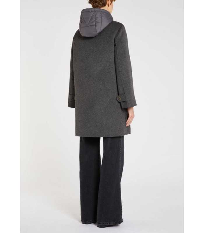 Abrigo Paño Antracita Marella Mujer