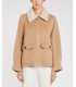 Chaquetón Paño Camel Marella Mujer