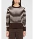 Suéter Punto Rayas Marella Mujer