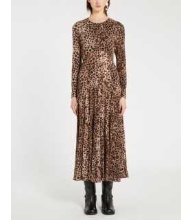 Vestido Punto Manchas Marella Mujer
