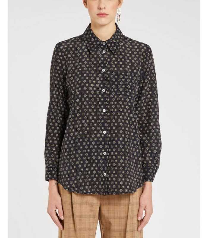 Camisa Estampada Manchas Marella Mujer