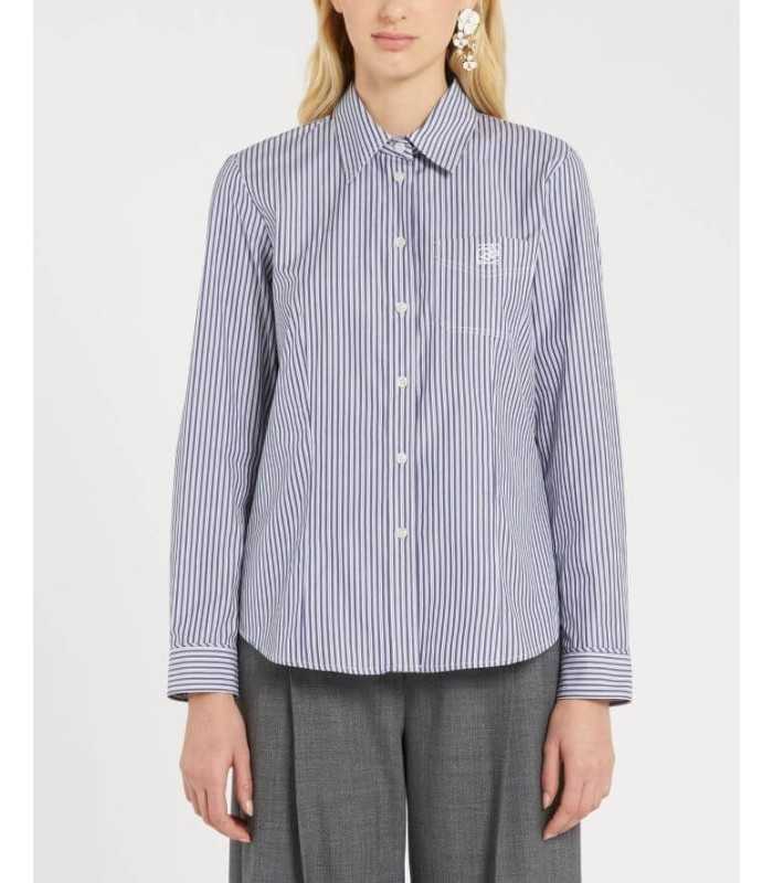 Camisa Algodón Rayas Marella Mujer