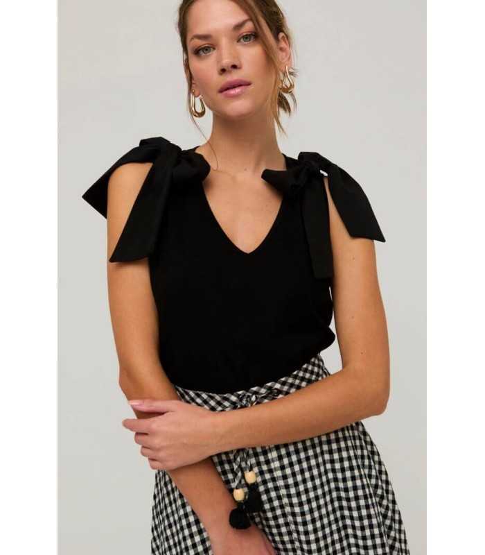 Top Blanco Lazo Civit Mujer