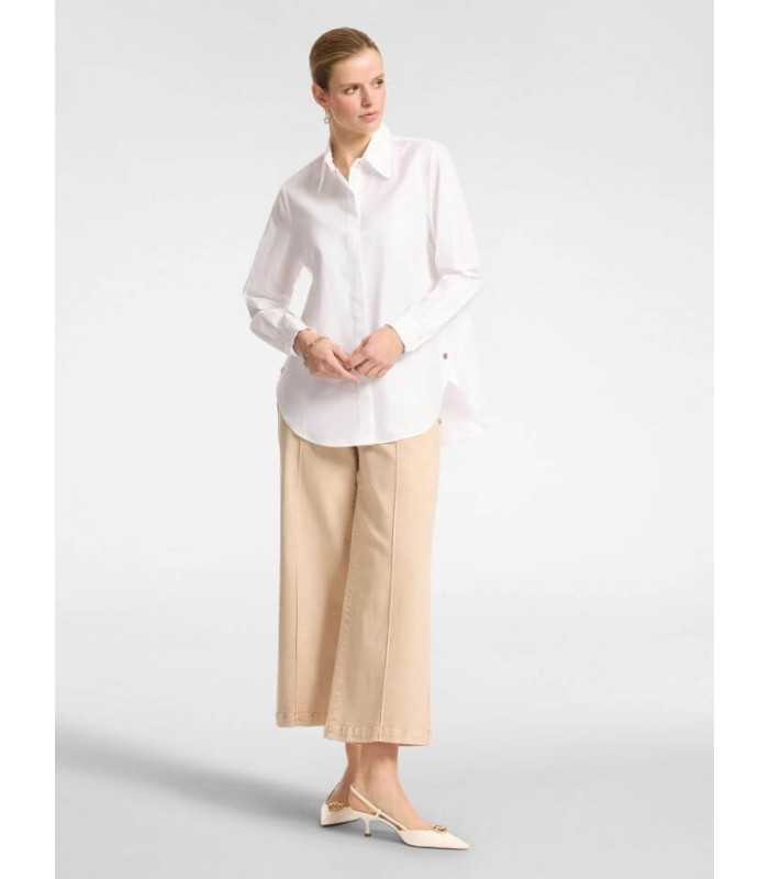Camisa Amplia Blanca Elena Miro Mujer