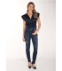 Pantalón Vaquero Detalles Frank Lyman Mujer