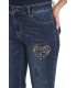 Pantalón Vaquero Detalles Frank Lyman Mujer