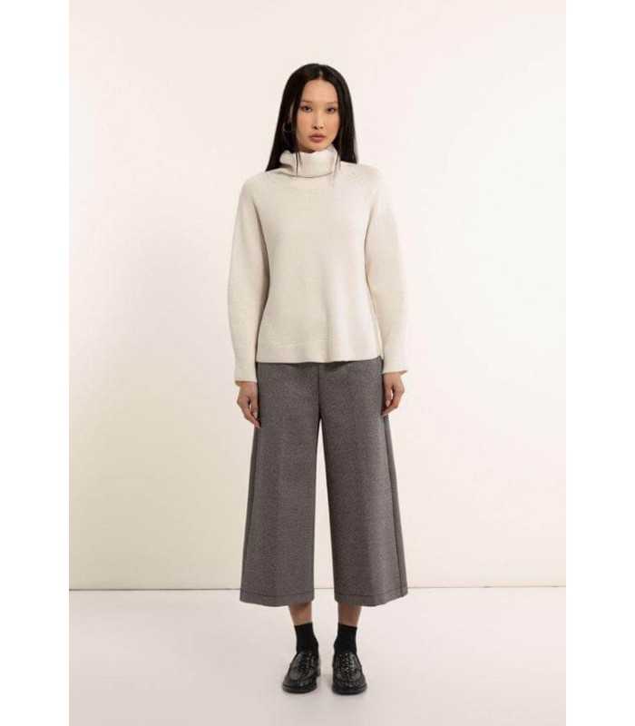 Suéter Lana Blanco Maria Bellentani Mujer