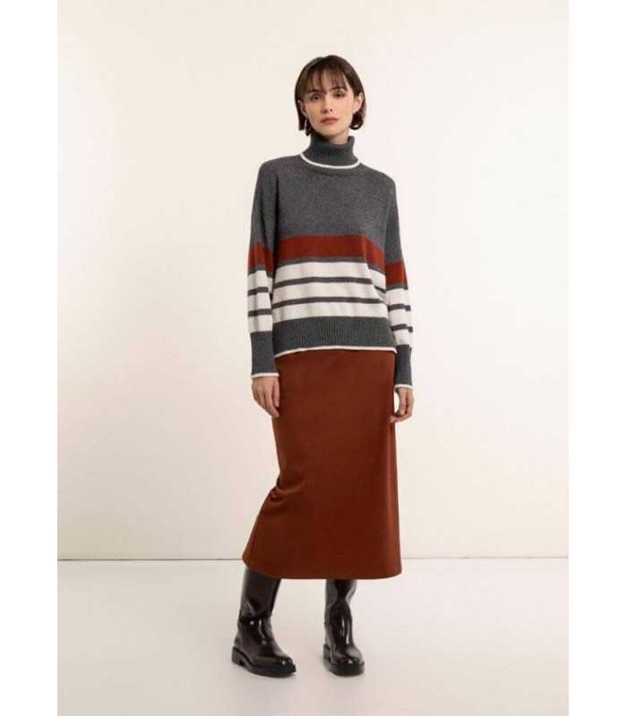 Suéter Rayas Punto Maria Bellentani Mujer