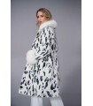 Abrigo Animal Print Joseph Ribkoff Mujer