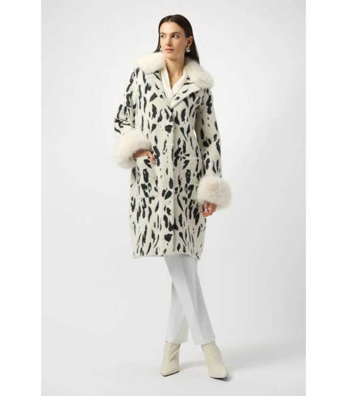 Abrigo Animal Print Joseph Ribkoff Mujer