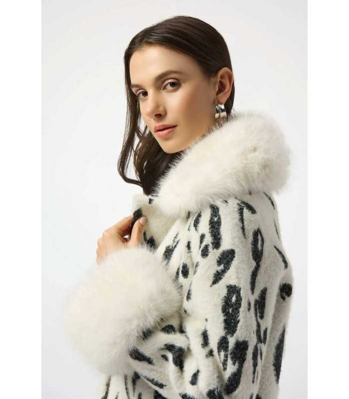 Abrigo Animal Print Joseph Ribkoff Mujer
