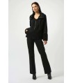 Chaqueta Piel Negra Joseph Ribkoff Mujer
