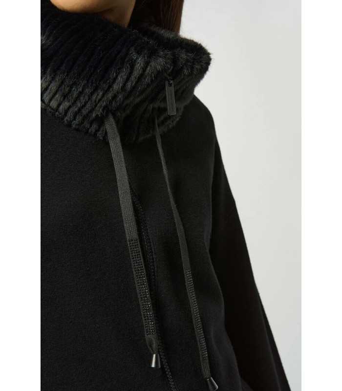 Chaqueta Piel Negra Joseph Ribkoff Mujer