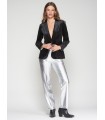 Chaqueta Negra Terciopelo Vilagallo Mujer