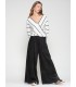 Pantalón Terciopelo Negro Vilagallo Mujer