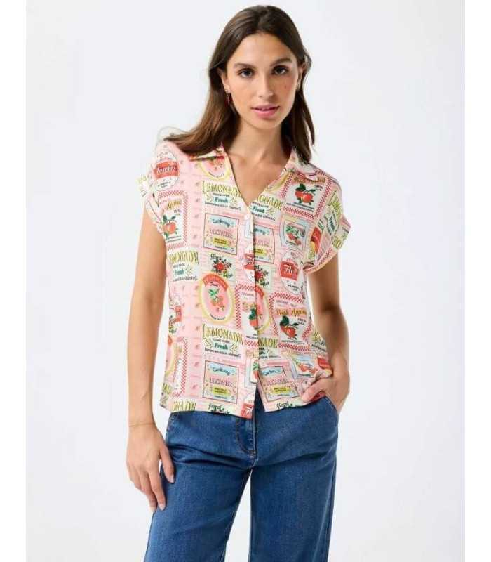 Camisa Magnolia Leo&Ugo Mujer