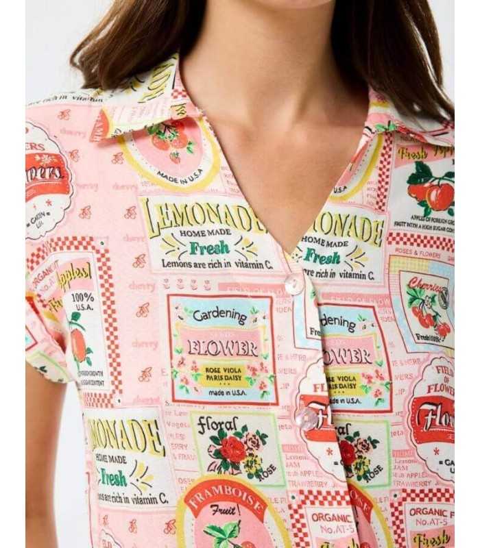 Camisa Magnolia Leo&Ugo Mujer