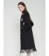 Chaqueta Negra Bordados Vilagallo Mujer