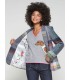 Chaqueta Americana Cuadros Vilagallo Mujer