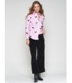 Camisa Rayas Perros Vilagallo Mujer