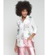 Camisa Estampada Flores y Graffiti Vilagallo Mujer