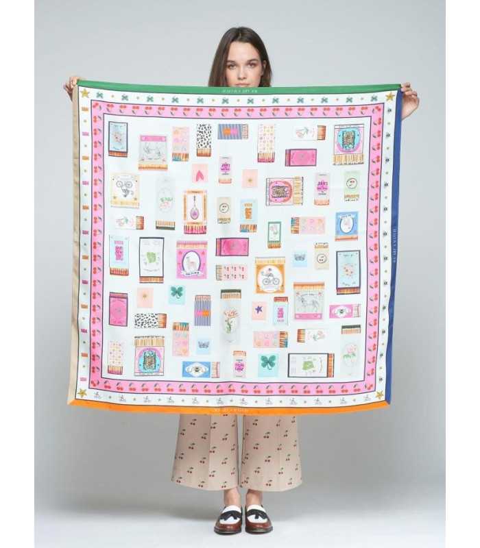 Pañuelo Estampado Cerillas Vilagallo Mujer