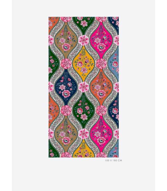 Chal Estampado Flores Vilagallo Mujer