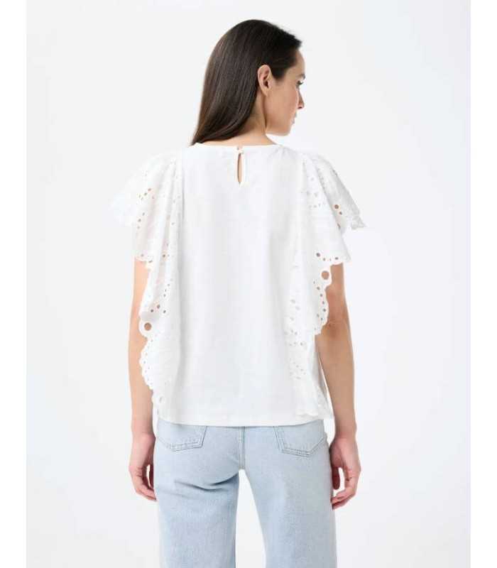 Camiseta Encaje Bordado Leo&Ugo Mujer