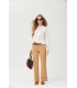 Pantalón Punto Camel Oky Mujer